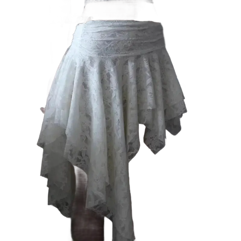 Rapcopter Lace Pleated Skirts.