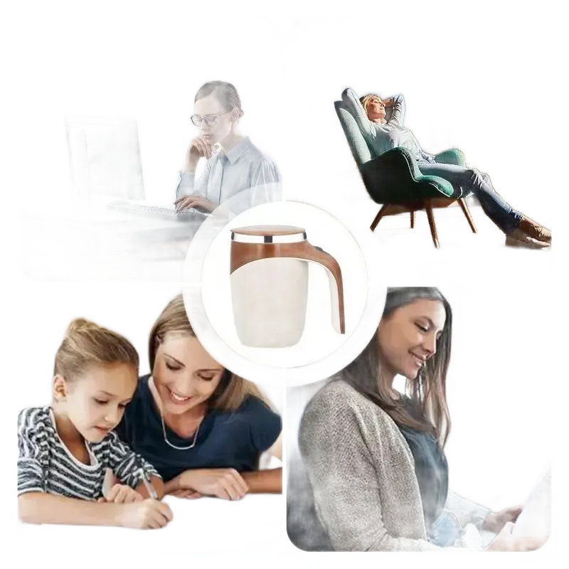 Portable Self-Stirring Cup.