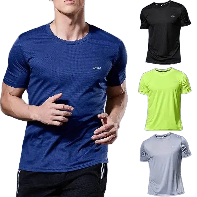 Running Shirts Soccer Shirts Men's Jersey Sportswear Men's Running T-Shirts Quick Dry Compression Sport T-Shirts Fitness Gym - ACHETE LTD