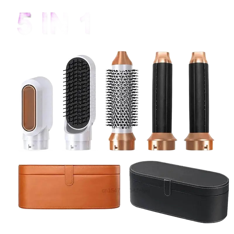 Hair Dryer Brush 5 In 1 Hair Blower Hot Air Styler Comb Automatic Hair Curler Professional Hair Straightener For Dyson Airwrap - ACHETE LTD