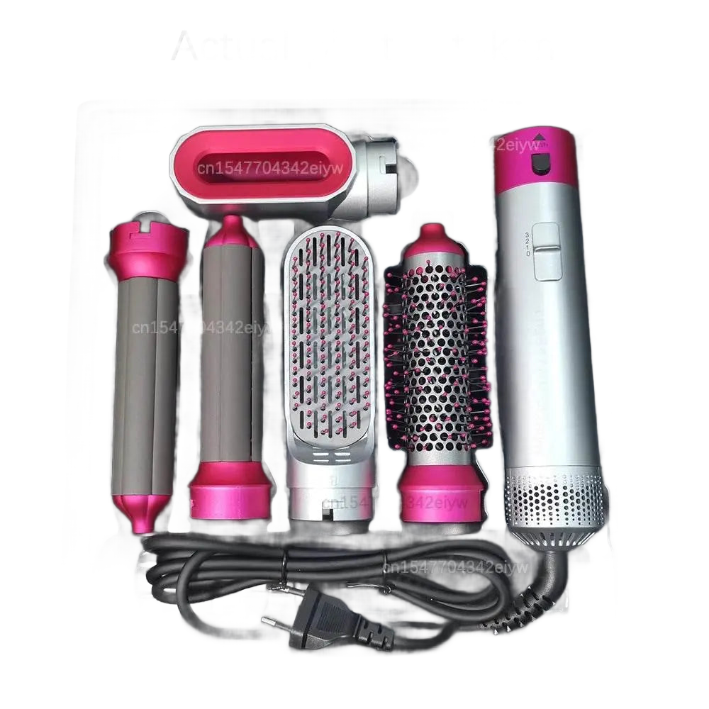 Hair Dryer Brush 5 In 1 Hair Blower Hot Air Styler Comb Automatic Hair Curler Professional Hair Straightener For Dyson Airwrap - ACHETE LTD