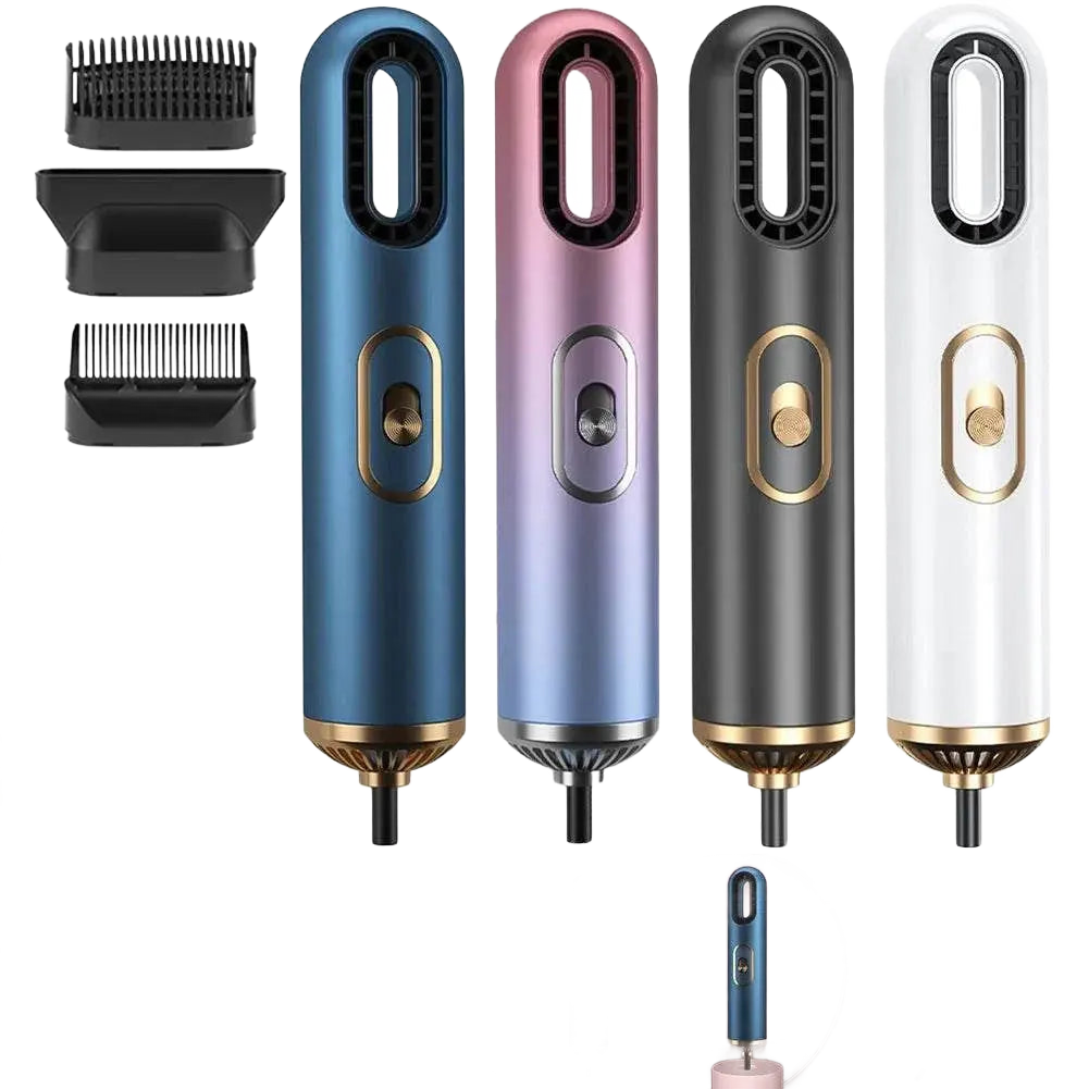 Mini Hair Dryer Portable Ionic Blower Multifunction Strong Wind Hair Blower 3 Gear Auto Off Personal Care Appliances - ACHETE LTD