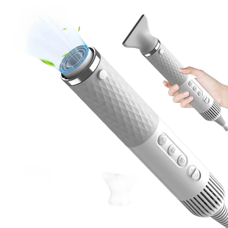 ROJECO Portable 2 in 1 Pet Hair Dryer for Cat Dog Grooming Comb Brush with Electric Spray Water Steam Mute Pet Hair Water Blower - ACHETE LTD