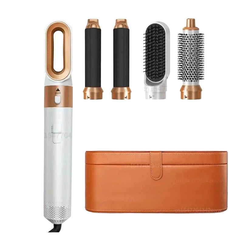 Hair Dryer Brush 5 In 1 Hair Blower Hot Air Styler Comb Automatic Hair Curler Professional Hair Straightener For Dyson Airwrap - ACHETE LTD