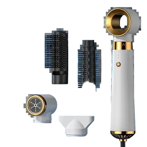 5 In 1 Hair Dryer Hair Blower Hot Cold Air Styler Comb Brush Hairdryer Electric Blowing 220V EU Plug Free Shipping - ACHETE LTD
