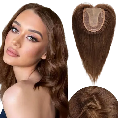 100% Remy Blonde Hair Toppers.