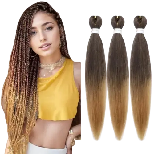 3Pcs 20" Braiding Hair Extensions.