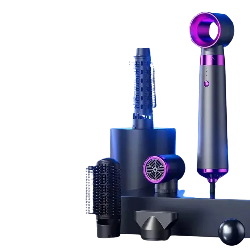 5 In 1 Hair Dryer Hair Blower Hot Cold Air Styler Comb Brush Hairdryer Electric Blowing 220V EU Plug Free Shipping - ACHETE LTD