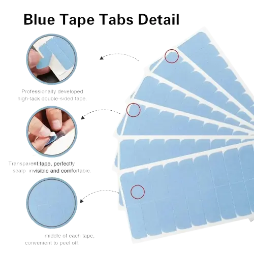 60PCS Hair Extension Tape.