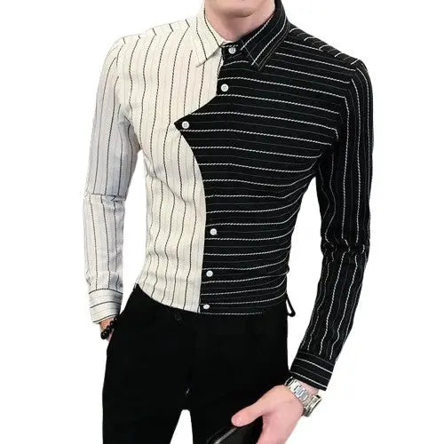 British style men shirt.