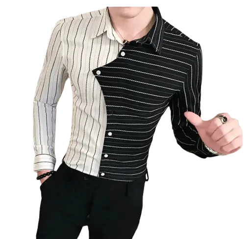 British style men shirt.