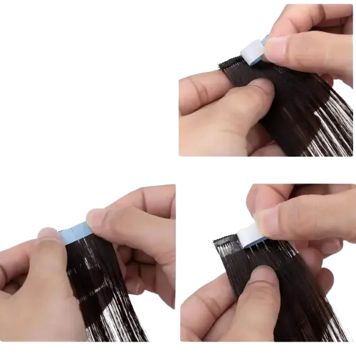 60PCS Hair Extension Tape.