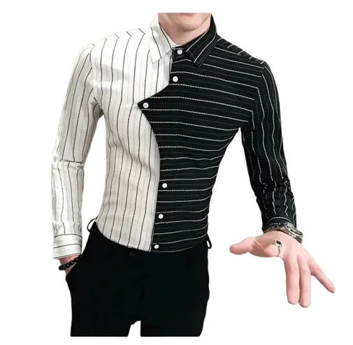 British style men shirt.