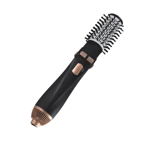 Hot Air Brush 4 Head Replaceable Hair Dryer Comb One Step Blower Strong Wind Electric Straightener Roller Curler Styling Tools - ACHETE LTD
