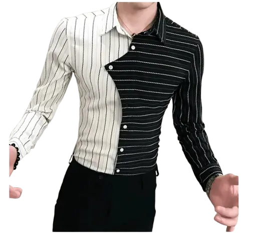 British style men shirt.