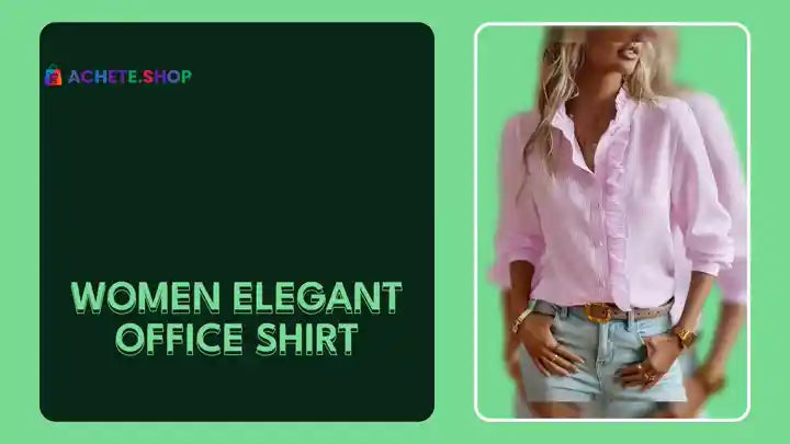 Women Elegant Office Shirt by@Outfy