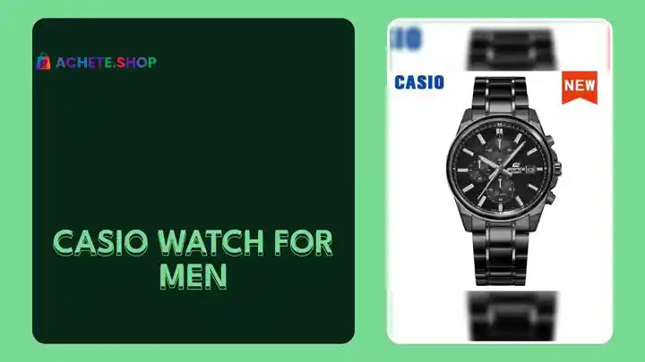 Casio watch for men by@Outfy