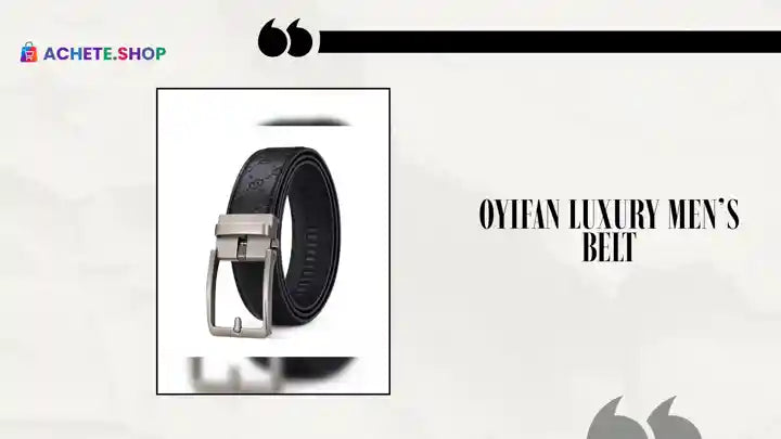 OYIFAN Luxury Men&rsquo;s Belt by@Outfy
