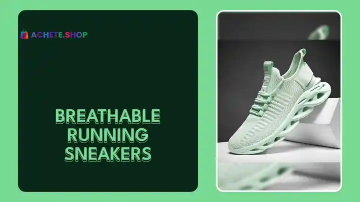 Breathable Running Sneakers by@Outfy
