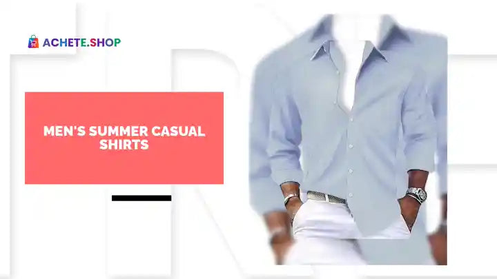 Men's Summer Casual Shirts by@Outfy