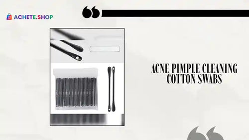 Acne Pimple Cleaning Cotton Swabs by@Outfy