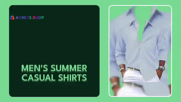 Men's Summer Casual Shirts by@Outfy