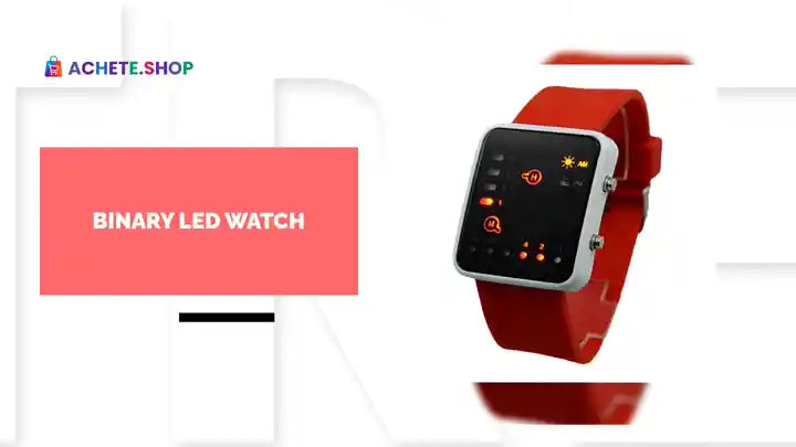 Binary Led Watch by@Outfy