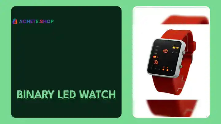 Binary Led Watch by@Outfy