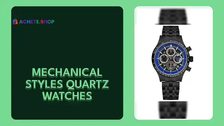 Mechanical Styles Quartz Watches by@Outfy