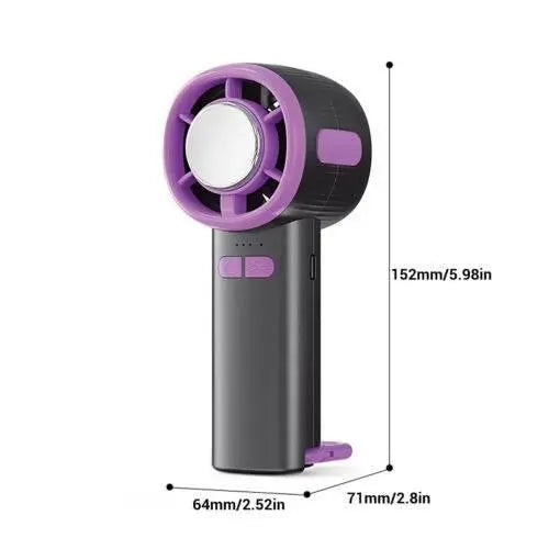 Semiconductor Refrigeration Handheld Fan Cooling Turbo Air Conditioner Portable - ACHETE LTD