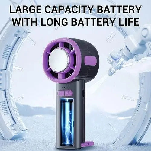 Semiconductor Refrigeration Handheld Fan Cooling Turbo Air Conditioner Portable - ACHETE LTD