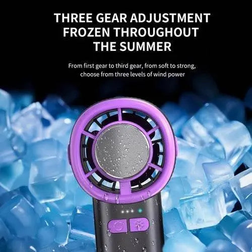 Semiconductor Refrigeration Handheld Fan Cooling Turbo Air Conditioner Portable - ACHETE LTD