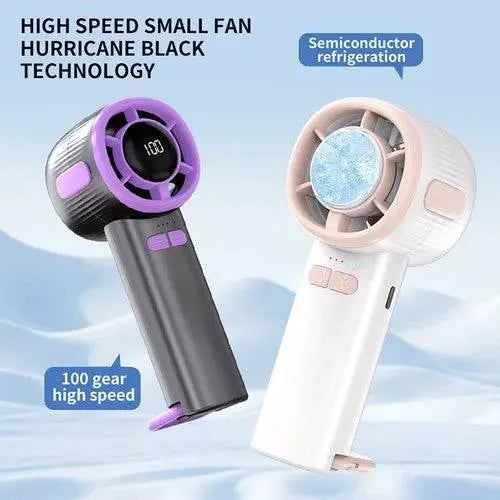 Semiconductor Refrigeration Handheld Fan Cooling Turbo Air Conditioner Portable - ACHETE LTD