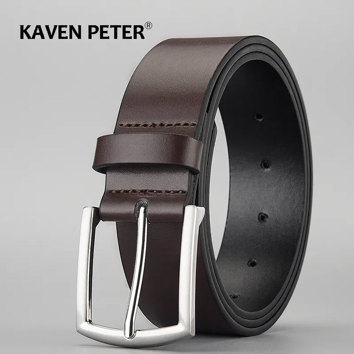 Famous Brand Luxury Designer Belts for Men Classic Pu Leather Pin Buckle Waist Male Strap Black Belt for Jeans High Quality