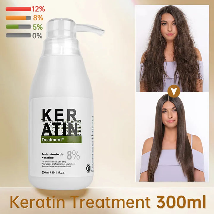 “A variety of keratin hair care products designed to smooth, strengthen, and rejuvenate hair. Options include treatments, shampoos, conditioners, and serums infused with keratin to repair and protect hair from damage.